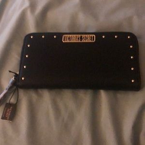Victoria’s Secret black and gold studded wallet